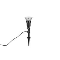 Außenleuchte Caceres Schwarz D: 12,5 Cm - Schwarz, KONVENTIONELL, Kunststoff (12,5/51cm)