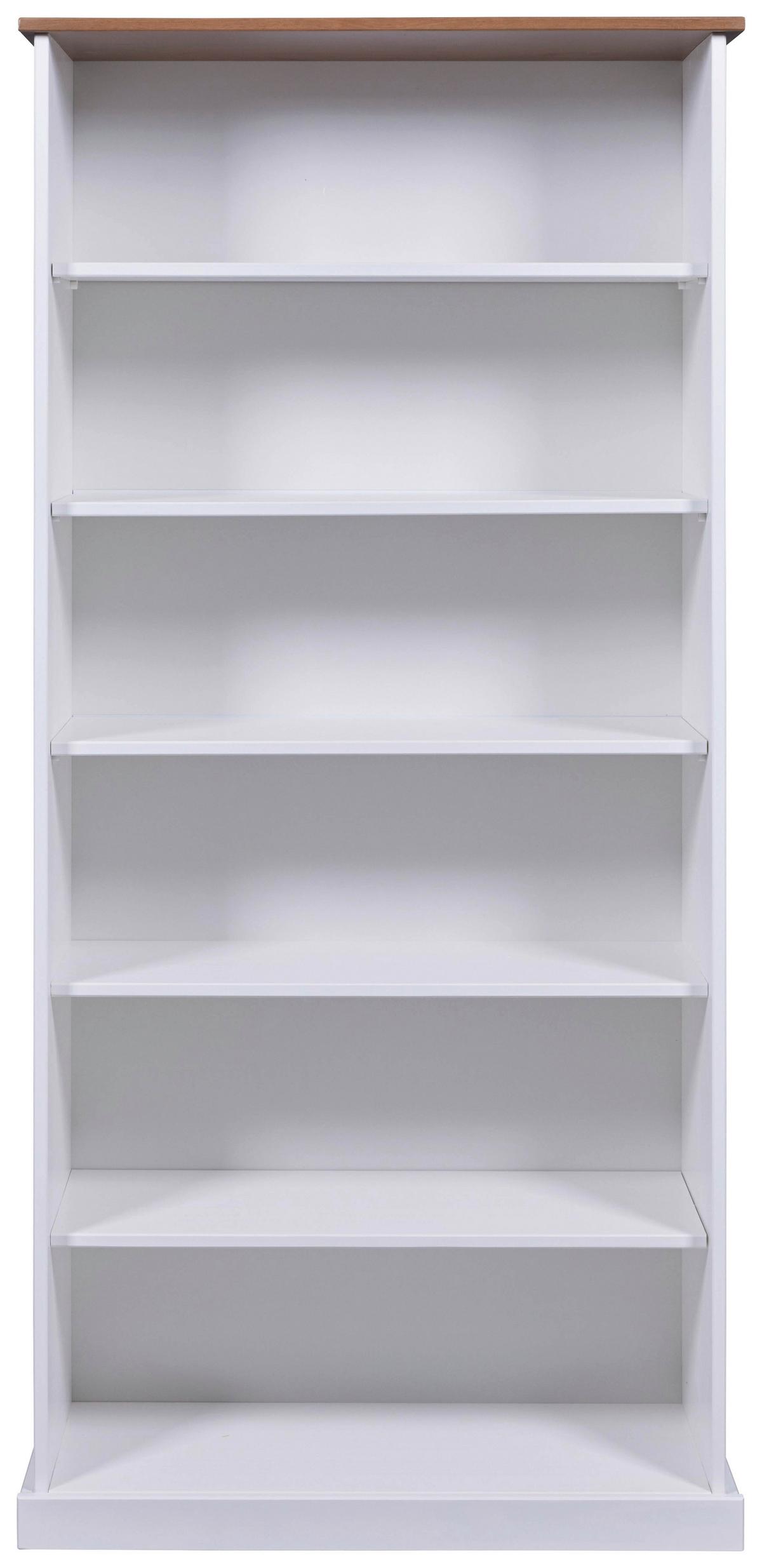 Regal Westerland - Weiß, MODERN, Holz (90/190/38cm) - Livetastic