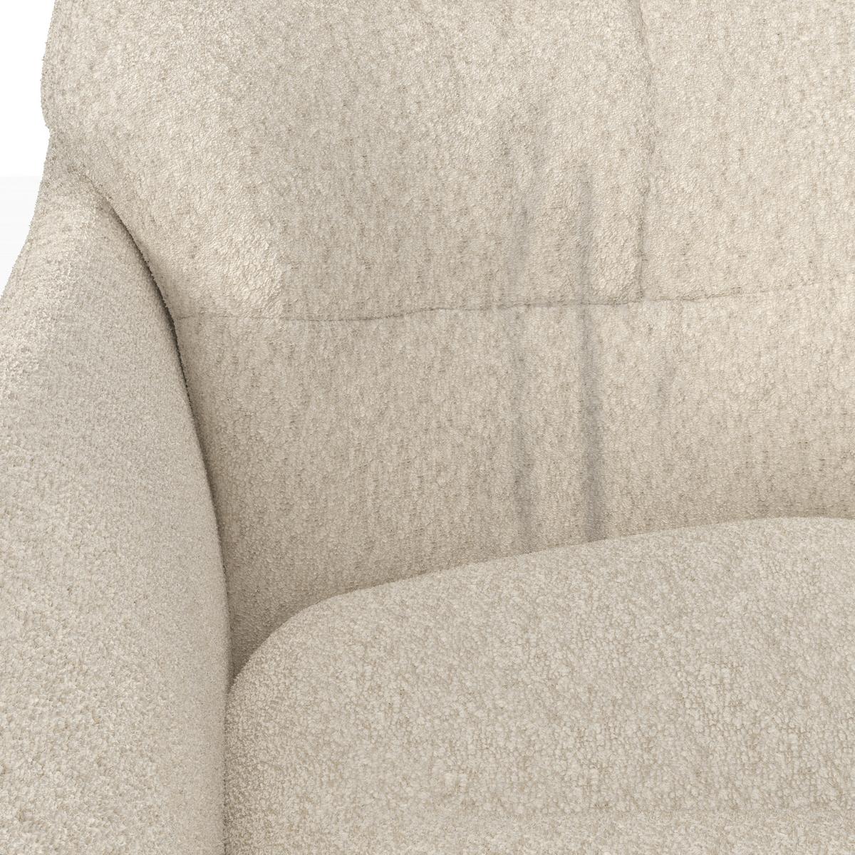 ŽIDLE S PODRUČKAMI JUANA - krémová/přírodní barvy, Moderní, dřevo/textil (61/93/65cm) - Bessagi Home