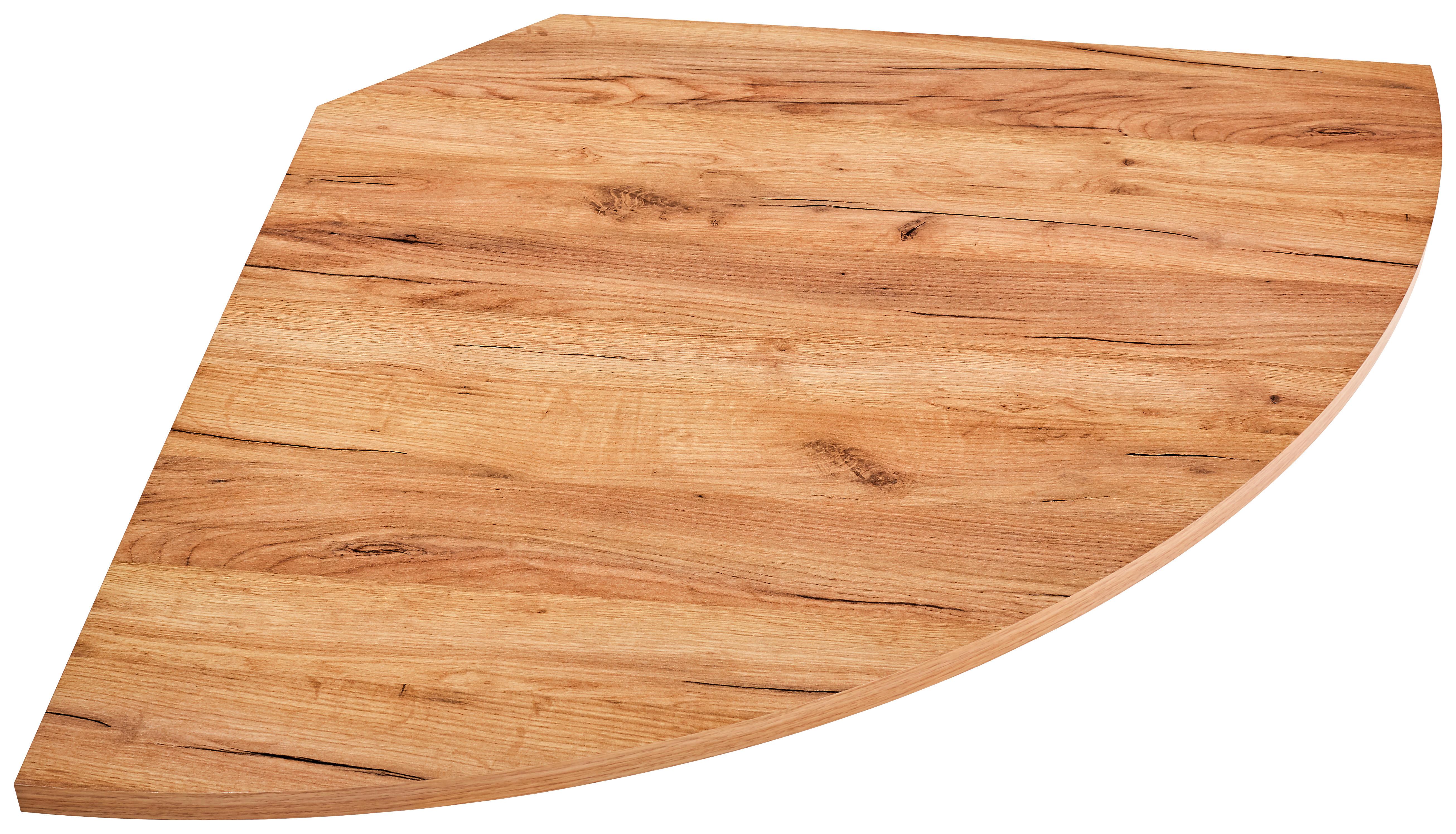 Rohová spojovací deska PROFI - barvy dubu, Moderní, kompozitní dřevo (98/2/98cm) - Ondega