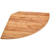 Rohová spojovacia doska PROFI - farba duba, Modern, kompozitné drevo (98/2/98cm) - Ondega