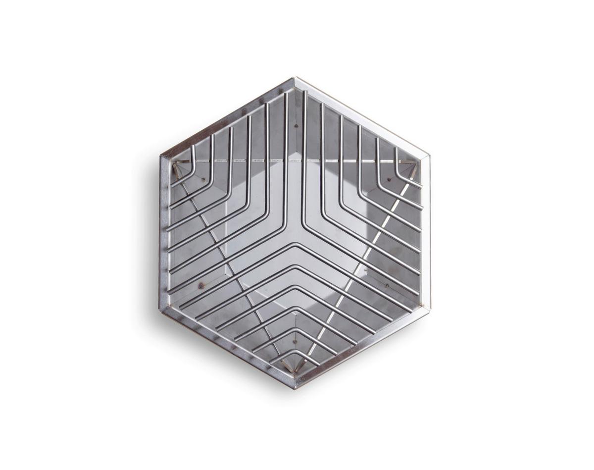 Tischgrill Tablatop Grill Es - Edelstahlfarben, Basics, Metall (37/17/37cm)