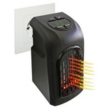 Heizstrahler Livington Handy Heater - Schwarz, MODERN, Kunststoff (13,7/8,5/15,5cm) - Mediashop