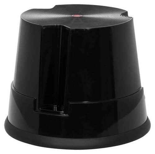 Tritthocker Tio-S Schwarz - Schwarz, MODERN, Kunststoff (39/32/39cm) - MID.YOU