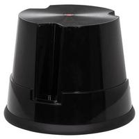 Tritthocker Tio-S Schwarz - Schwarz, MODERN, Kunststoff (39/32/39cm) - MID.YOU