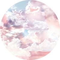 Fototapete Candy Sky - Blau/Rosa, Trend, Papier (125cm) - Komar