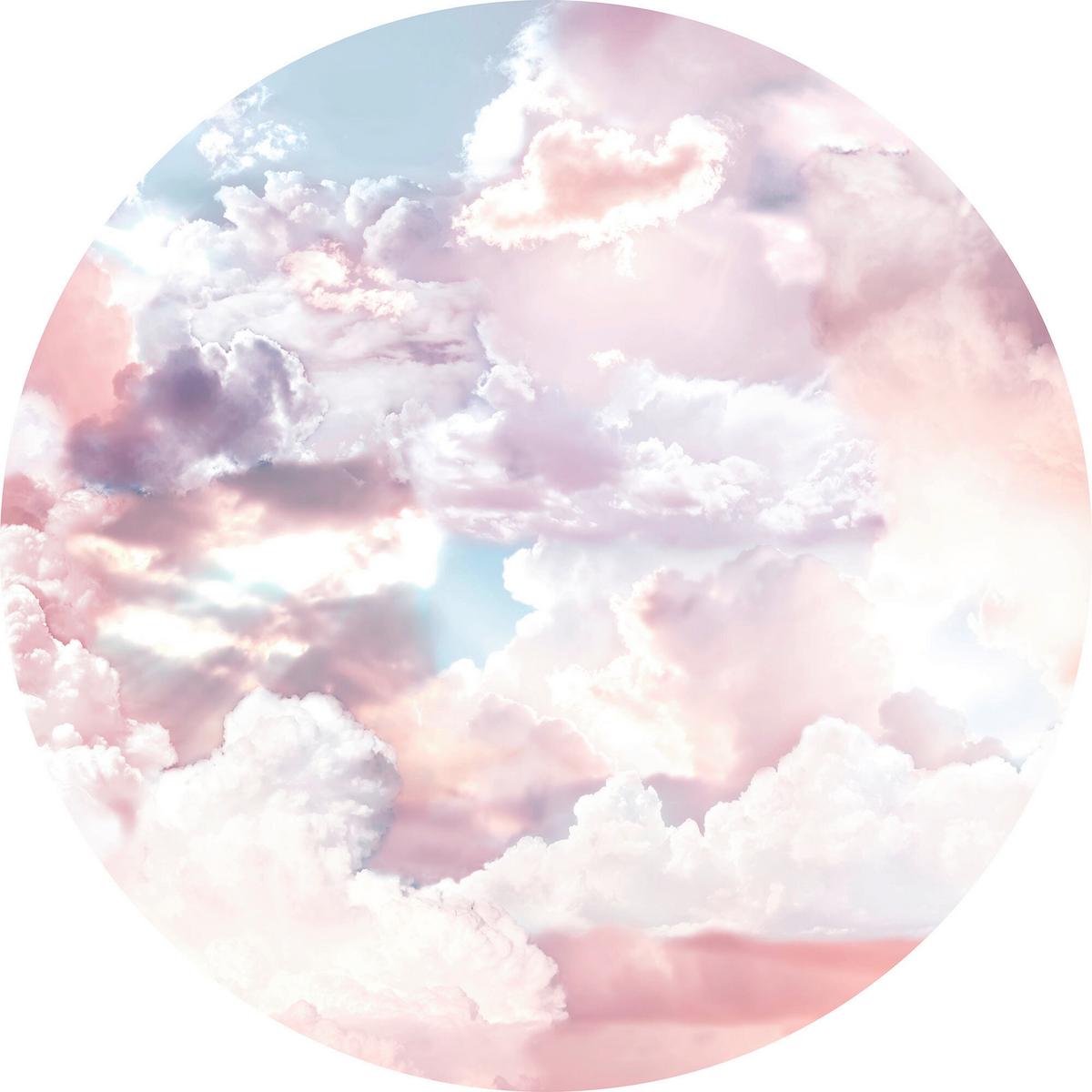 Fototapete Candy Sky - Blau/Rosa, Trend, Papier (125cm) - Komar