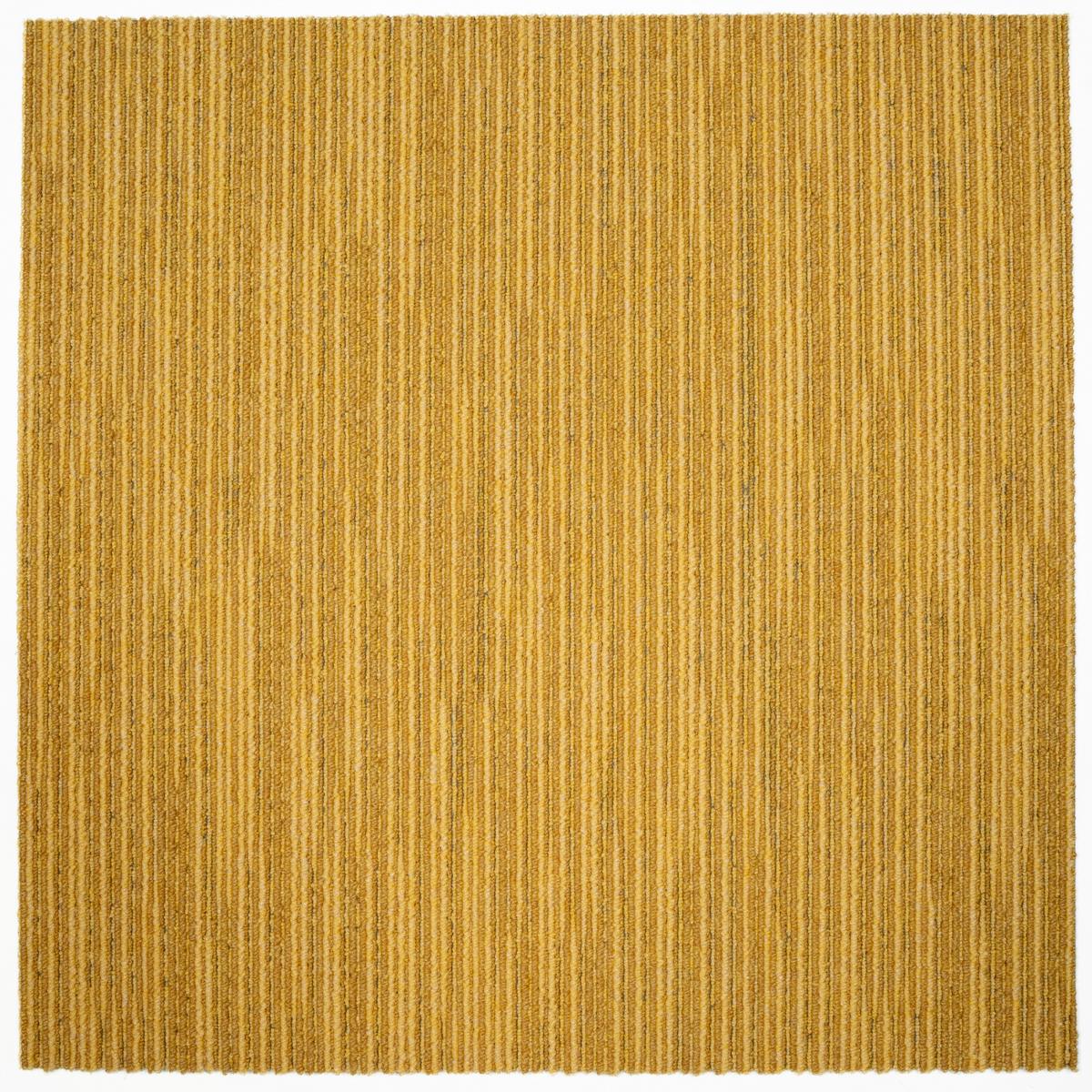 Teppichfliese Hellgelb Ambition 50x50 cm Florhöhe 3mm - Hellgelb, Basics, Textil (50/50cm)
