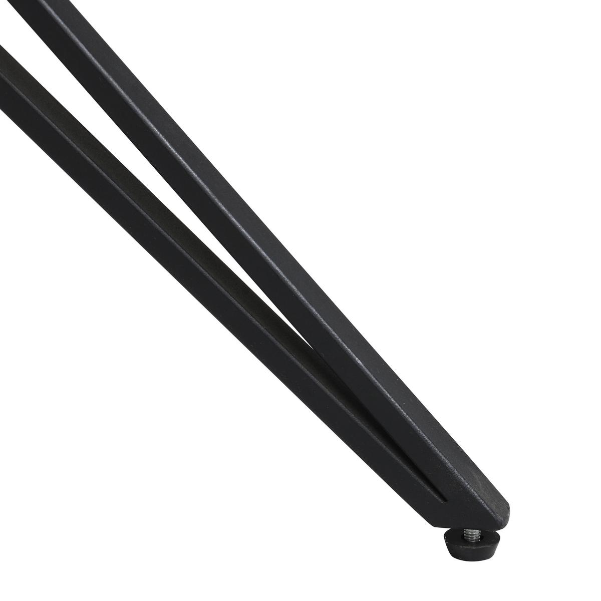 Armlehnstuhl Aurelia Grün/Schwarz B: 57 cm - Schwarz/Grün, MODERN, Textil/Metall (57/82/61cm) - Livetastic