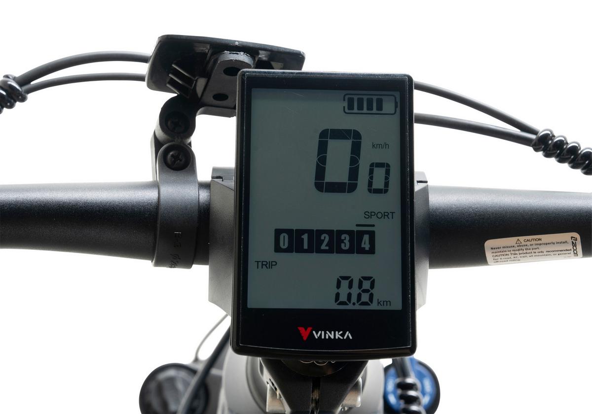 Elektrofahrrad Adore Dunkelblau - Dunkelblau, Basics, Metall (188/21/116cm)