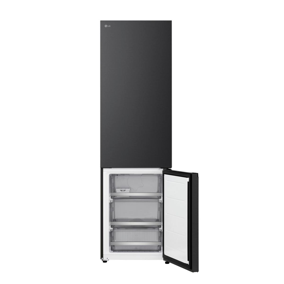 Kühl-Gefrier-Kombination GBBS7 26AEV, EEKL: A - Schwarz, Basics, Metall (59,7/203/67,4cm) - LG