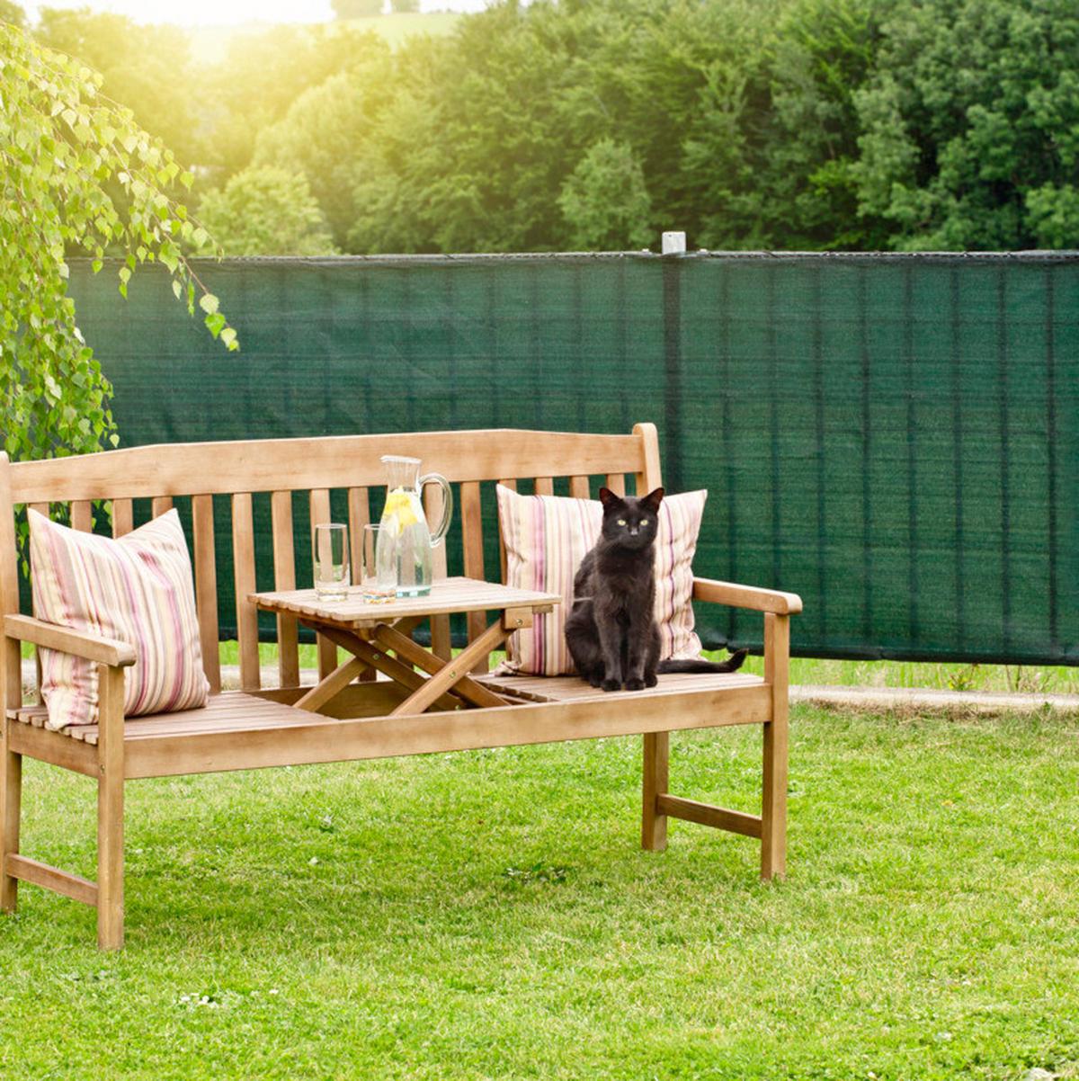 Sichtschutz Zaunblende Screenex Classic - Grün, Basics, Kunststoff (500/80cm) - Windhager