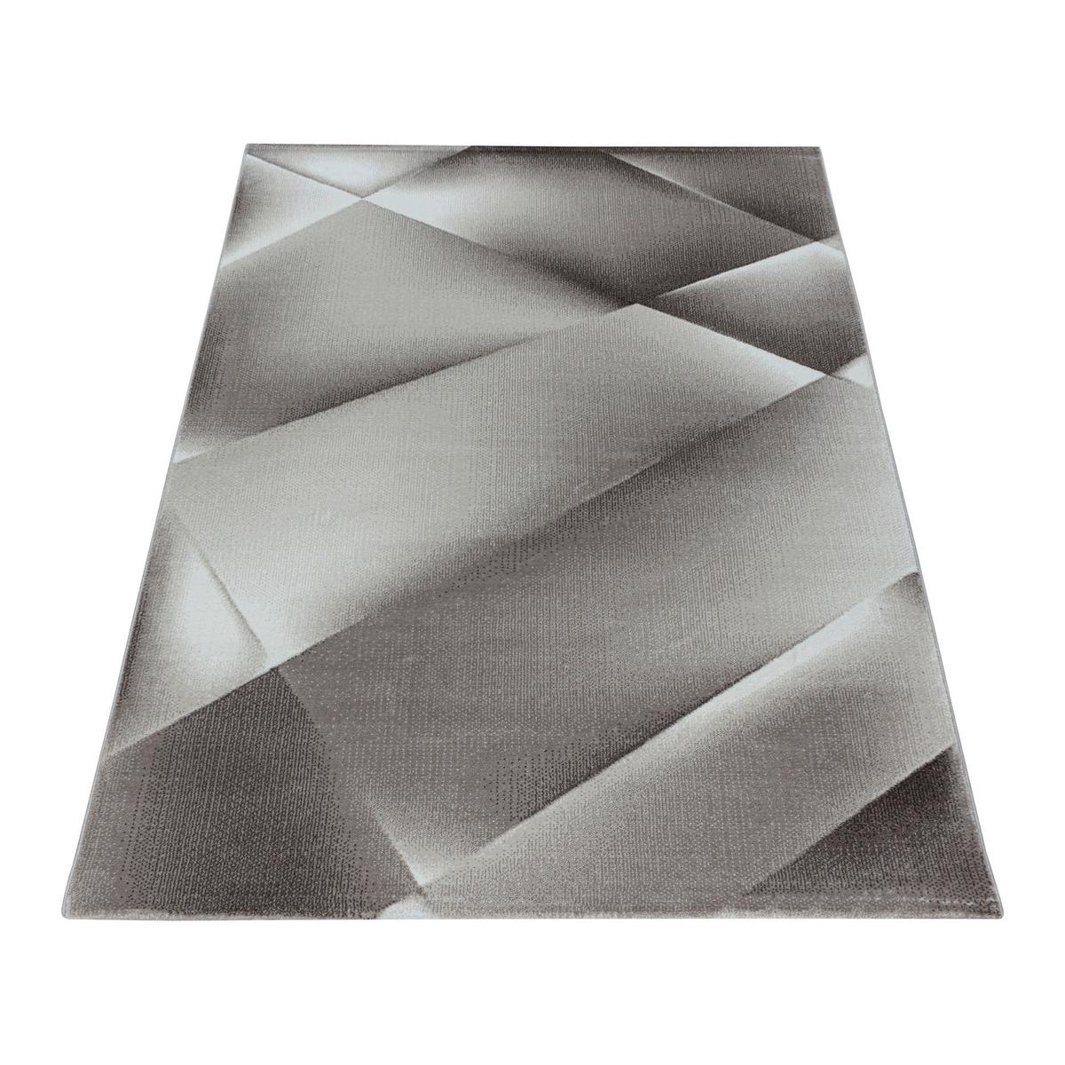 Webteppich Braun Costa 200x290 cm - Braun, Design, Textil (200/290cm)