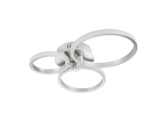Led Stropná Lampa Johanna 49/40cm, 6 Watt - strieborná, kov (49/40/8,5cm) Led Stropná Lampa Johanna 49/40cm, 6 Watt - strieborná, kov (49/40/8,5cm)