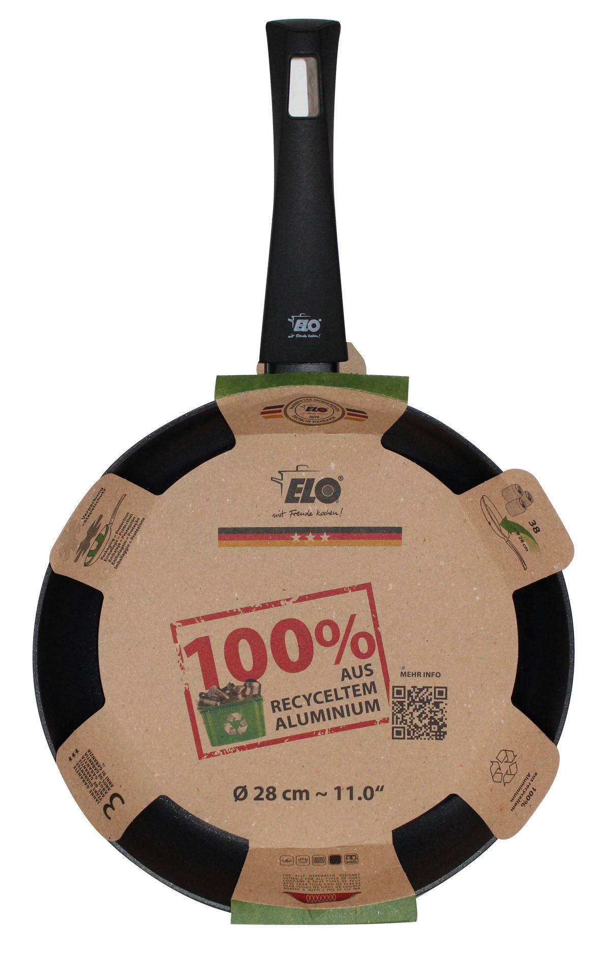 Bratpfanne Urban Native Ø 28 Cm Aluminium - Schwarz, Basics, Metall (28,5/5cm)