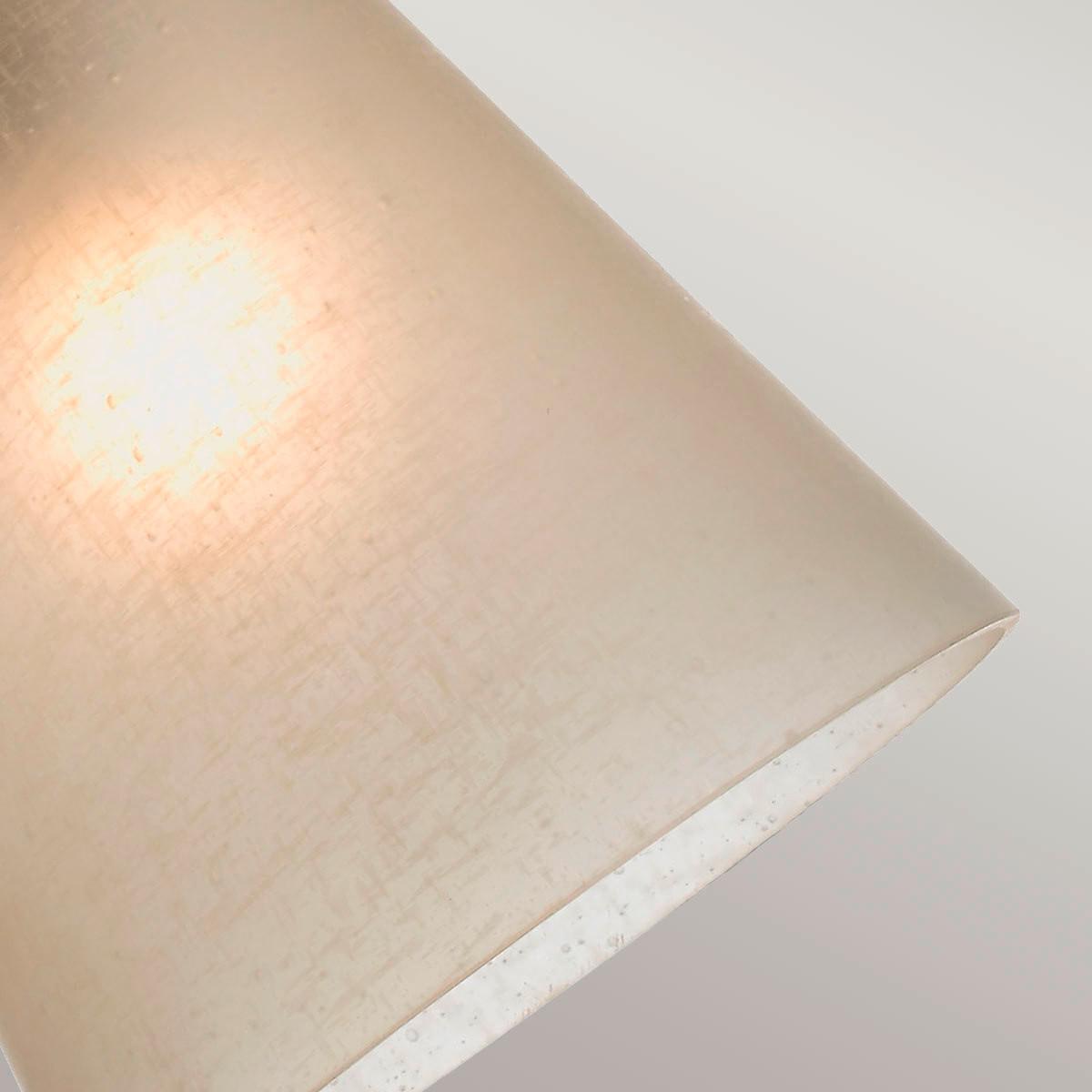 Hängeleuchte Fe-Arbor-Creek-P - Bronzefarben, KONVENTIONELL, Glas/Metall (16.5/58.4cm) - Elstead Lighting