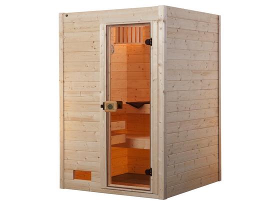Sauna Valida 1 Gt - Naturfarben, MODERN, Glas/Holz (139/203,5/139cm) Sauna Valida 1 Gt - Naturfarben, MODERN, Glas/Holz (139/203,5/139cm)
