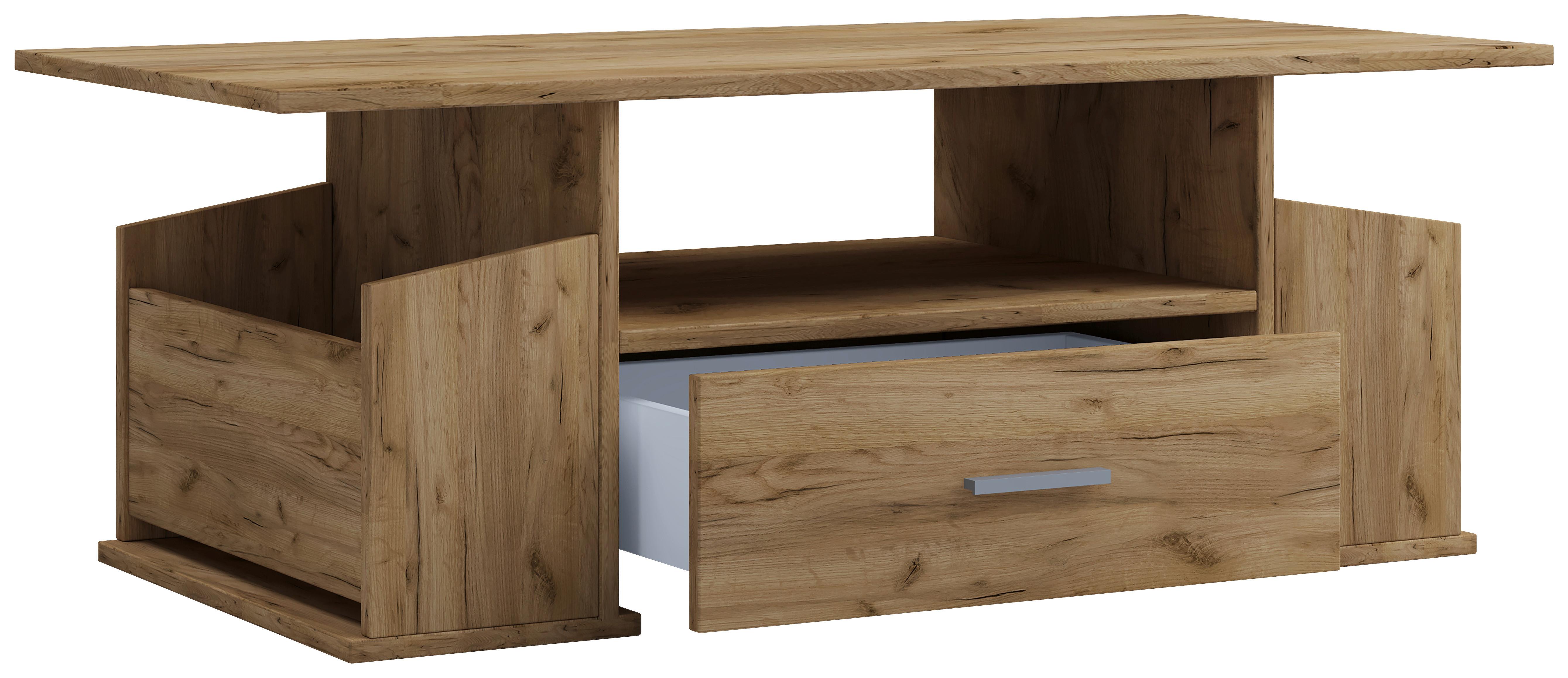 Couchtisch Junata Honigeiche Dekor - Honigeiche, Design, Holzwerkstoff (110/52/44cm) - MID.YOU