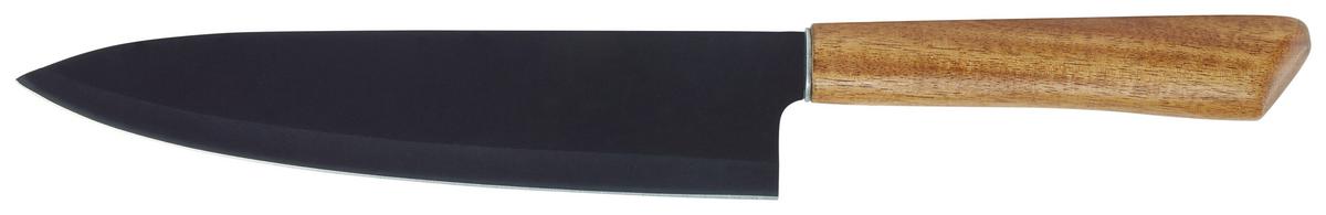 Chefmesser Sonja Edelstahl 20 cm - Schwarz, MODERN, Metall (33cm) - James Wood