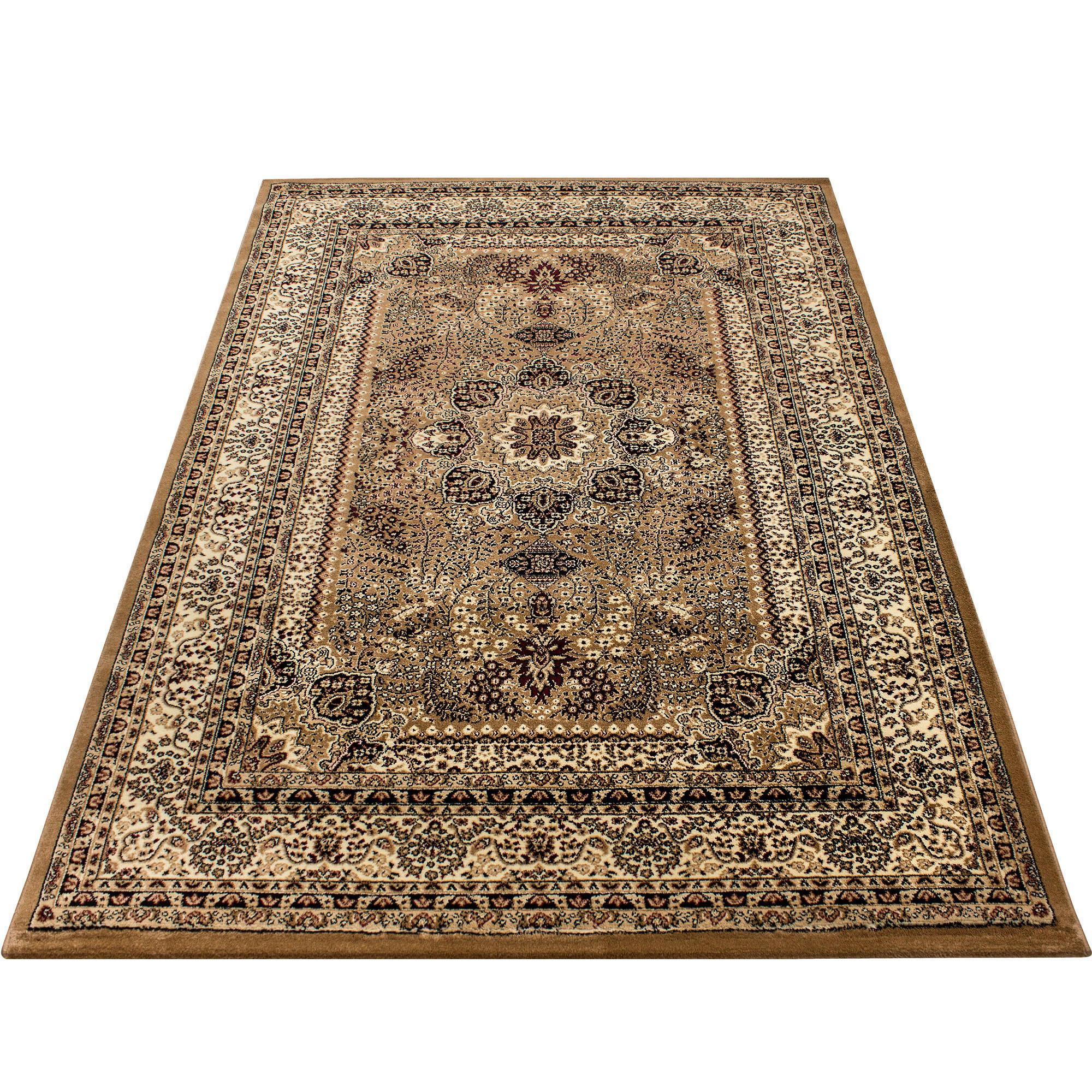 Orientalischer Webteppich Beige Marrakesh 160x230 cm - Beige, KONVENTIONELL, Textil (160/230cm) - Esposa