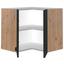Eckoberschrank Shadow He60 - Grau, MODERN, Holzwerkstoff (60/54/32cm) Eckoberschrank Shadow He60 - Grau, MODERN, Holzwerkstoff (60/54/32cm)