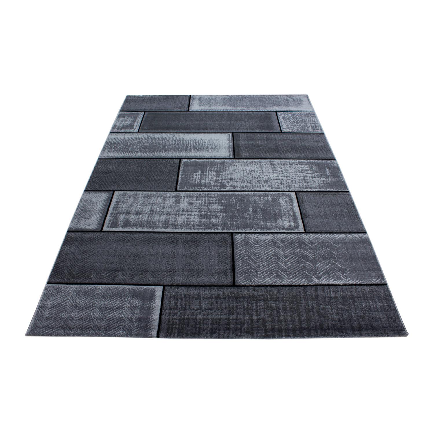 Webteppich Anthrazit Naturfaser Plus Black 80x150cm - Schwarz, KONVENTIONELL, Textil (80/150cm) - Novel