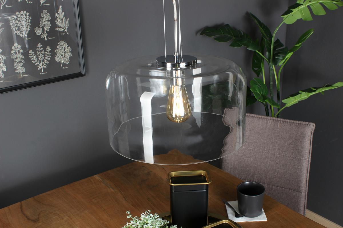 Hängeleuchte I-Gibus-S30 Tr - Transparent, Design, Glas (30/15cm)