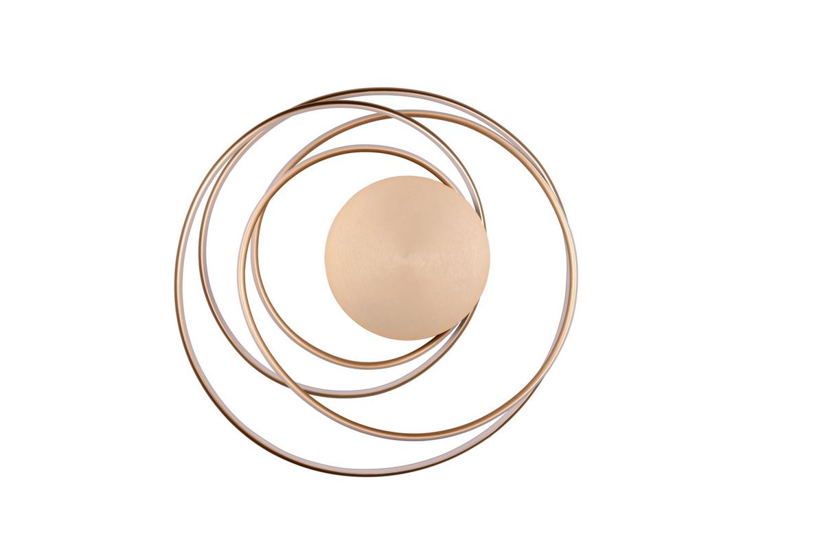 Led-deckenleuchte 644310179 Nala - Goldfarben, Design, Metall (72/35cm) - Trio Leuchten