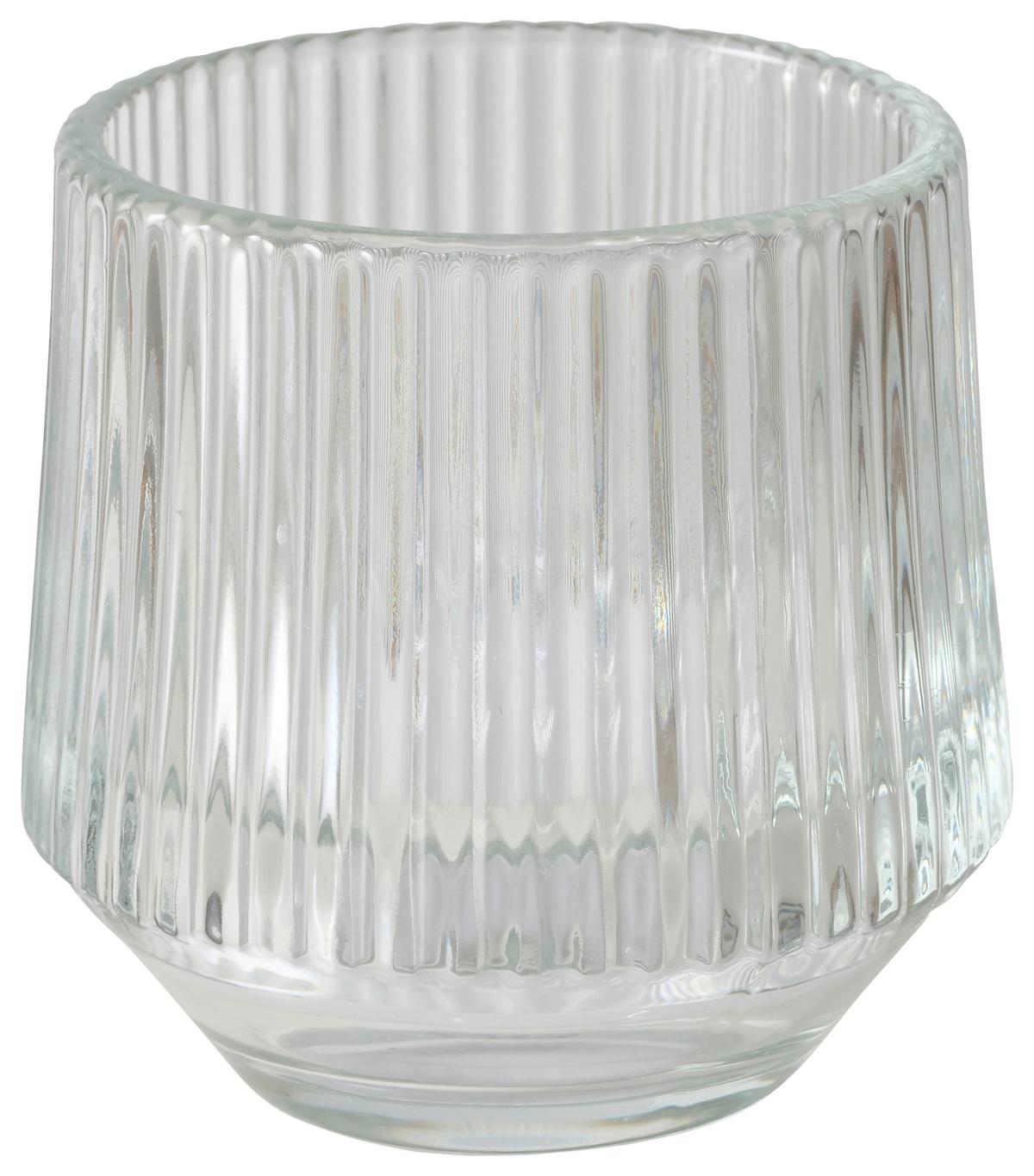 Stojan na svíčku Tiago, V: 8cm - Basics, sklo (8/8cm) - Modern Living