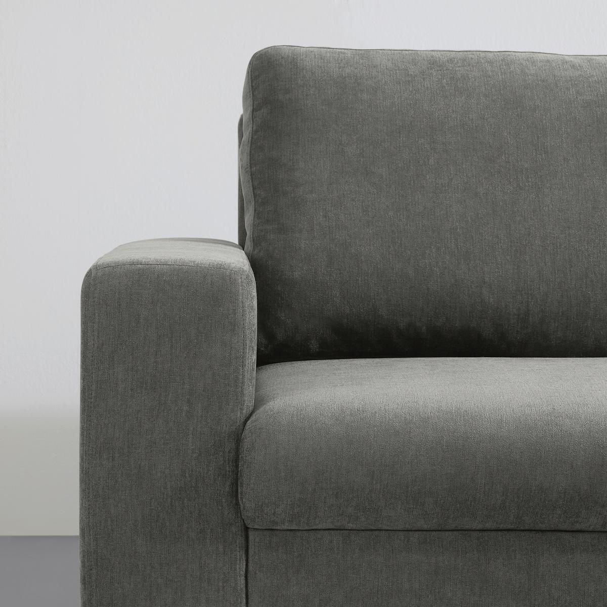 Rohová sedačka SUNNY, oboustranná, šedohnědá - šedohnědá, Moderní, textil (290/87/178cm) - Mömax