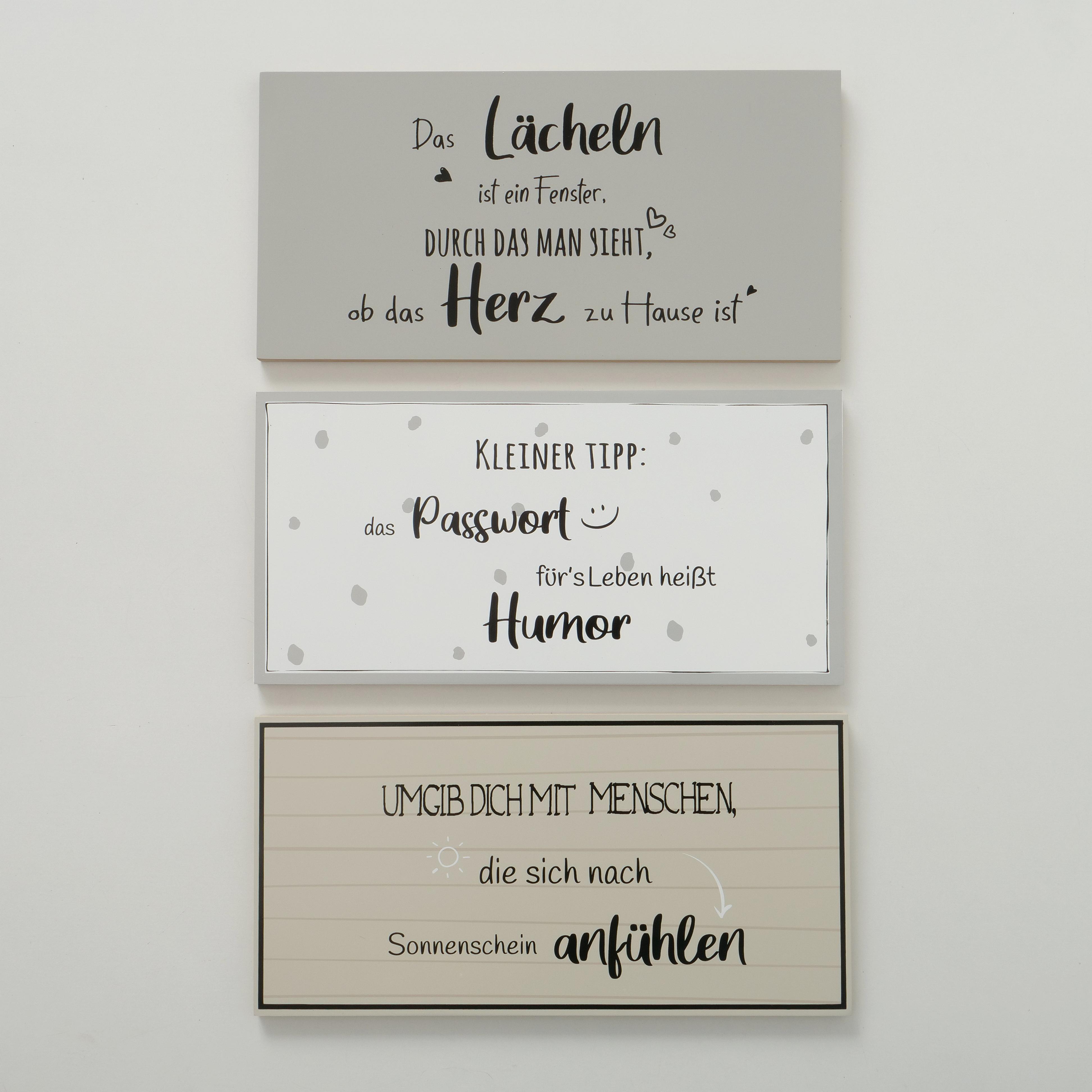 Dekopaneel LEBENSGEFÜHL