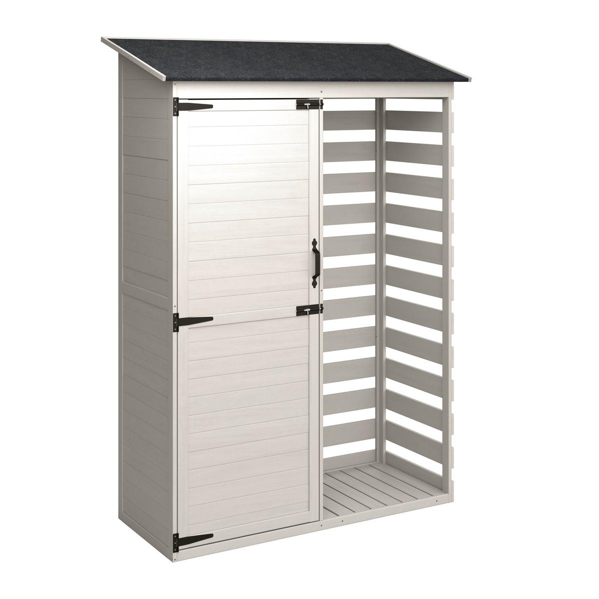 NÁŘAĎOVNA VERA - bílá, Moderní, dřevo (130/55/180cm) - Bessagi Garden