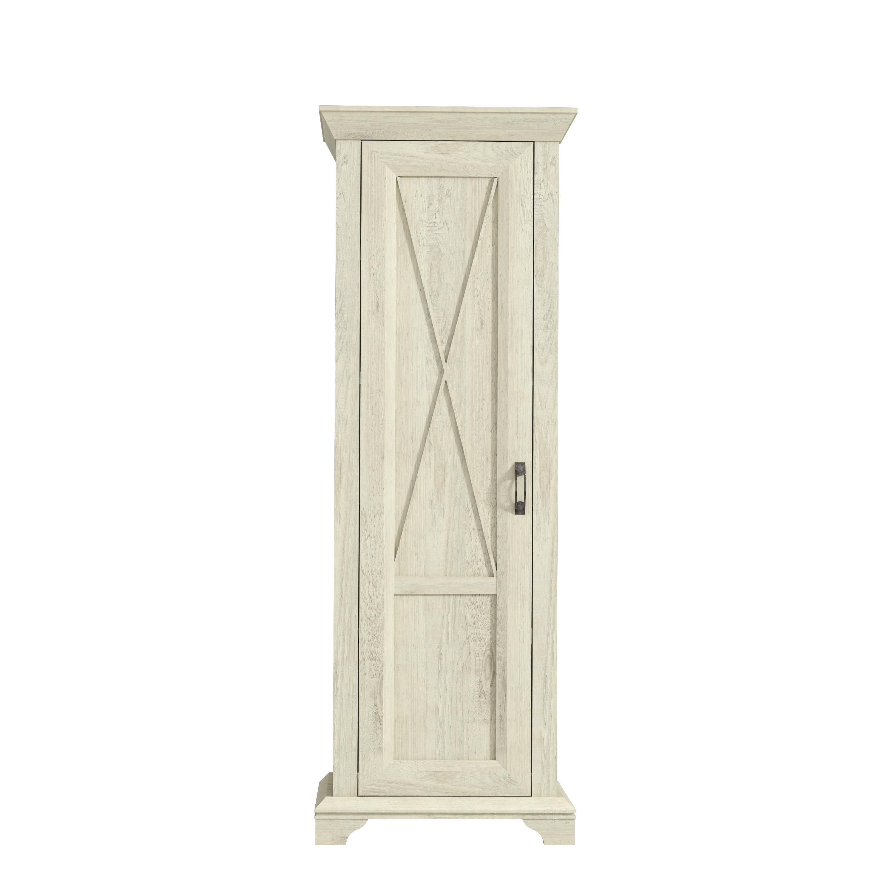 Drehtürenschrank 73,3cm Kashmir, Pinien Dekor