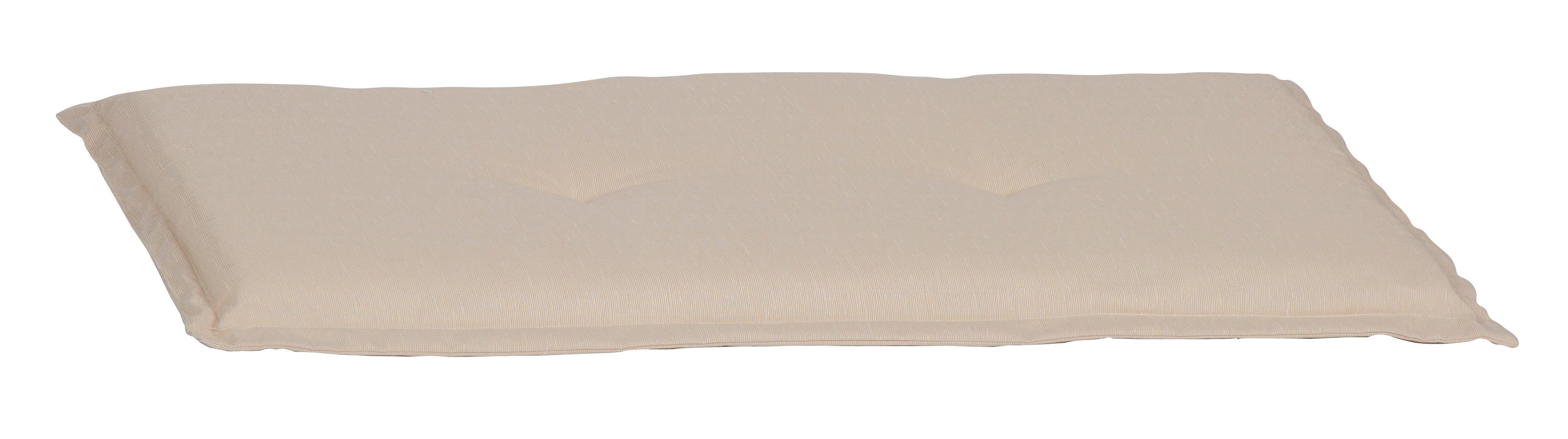 Auflage für Bank Ascot 120x45x7 cm Beige - Beige, Basics, Textil (120/45/7cm) - Gardenson