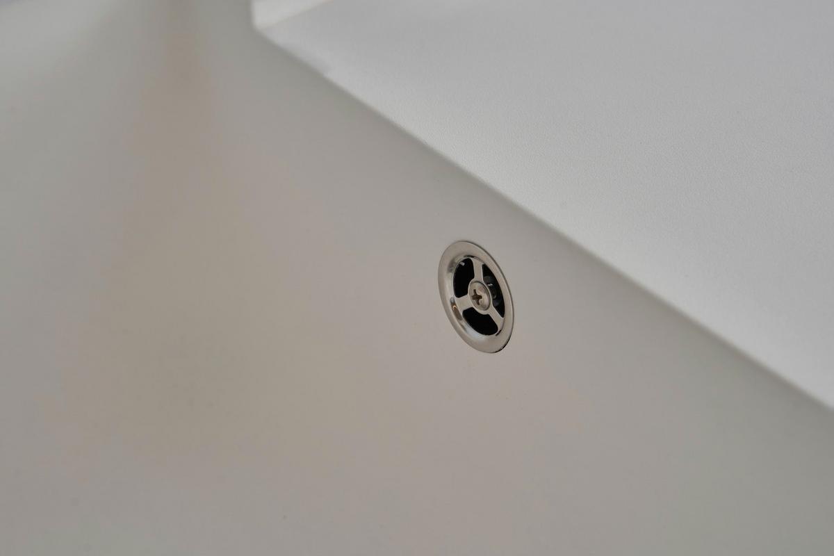 Spüle Respekta Denver Bxt: 78x43.5 Cm - Weiß, Trend, Glas/Kunststoff (78/17/43,5cm) - Respekta