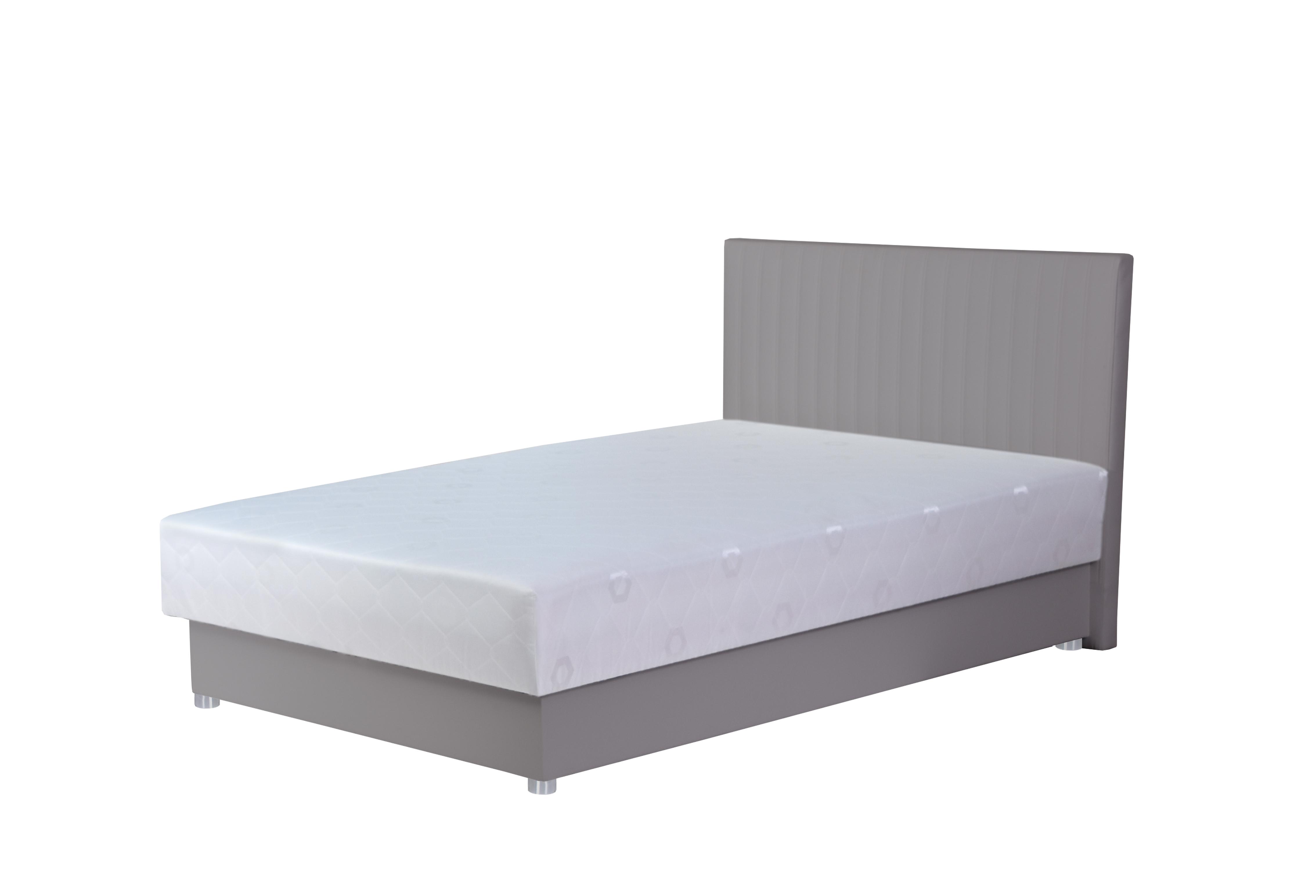 Kárpitozott Ágy Laura - Bézs/Fekete, romantikus/Landhaus, Textil (140/200cm)