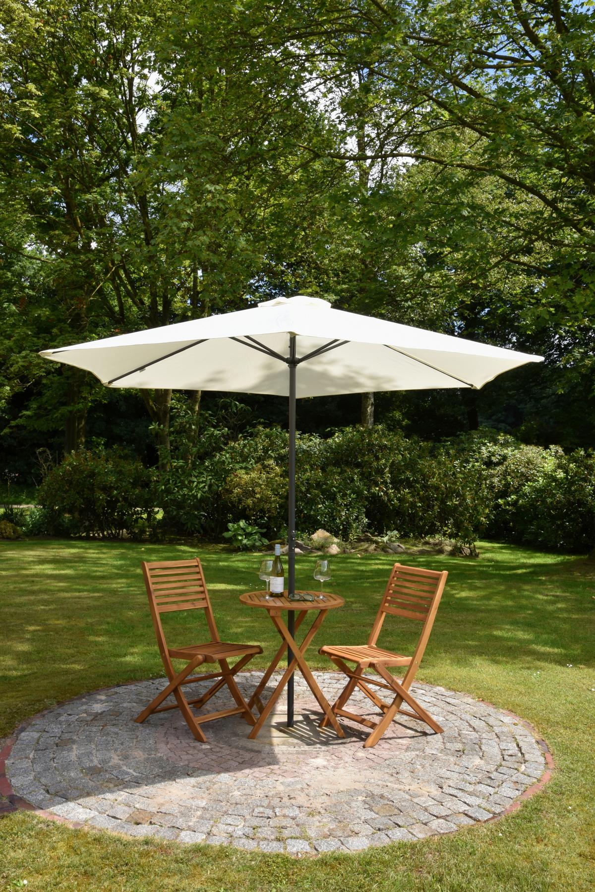 Balkonset Ibarra - Braun, Basics, Holz - Gardenson