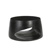 Couchtisch Schwarz B: 75 cm - Schwarz, Design, Holz (75/75/38cm) - MID.YOU