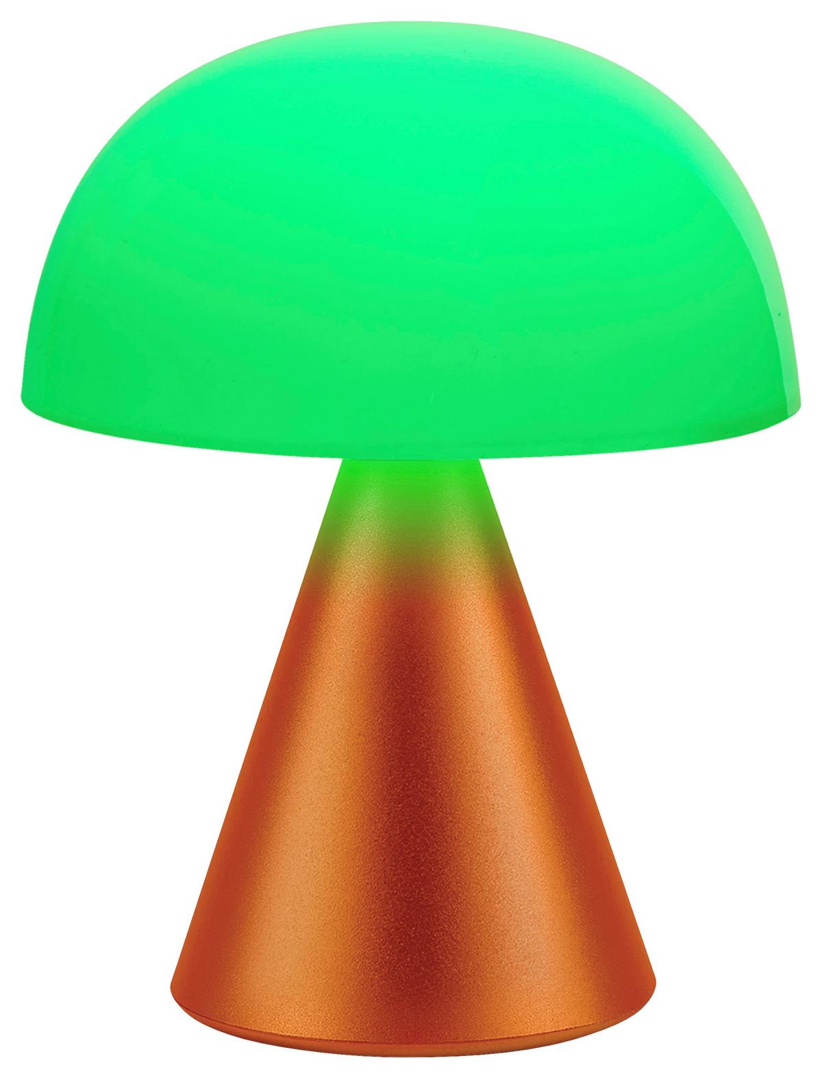 Akku-tischleuchte Lexon Mina L - Orange, Design, Kunststoff/Metall (14/17/14cm)