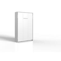 Vyklápěcí postel JUIST vertikální 140X200cm - bílá, Moderní, kompozitní dřevo (140/200cm)