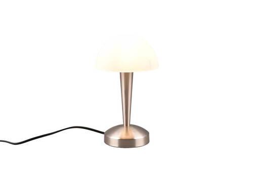 Tischleuchte R59561107 Canaria - Weiß/Nickelfarben, Basics, Glas/Metall (15/26,5cm)