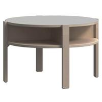 KONFERENČNÝ STOLÍK TOBAGO - biela/taupe, Modern, kompozitné drevo (74,4/45,5cm)