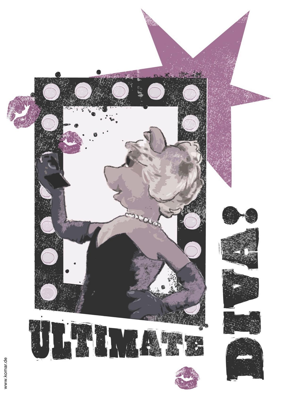 Dekosticker 14003h - Klar/Lila, LIFESTYLE, Kunststoff (50/70cm)