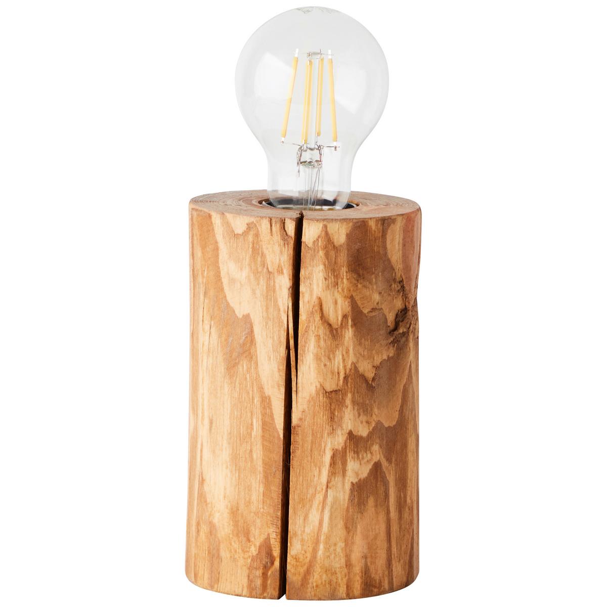 Tischleuchte 93112/36 Trabo - Kieferfarben, Natur, Holz (10/15cm) - Brilliant
