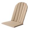 Liegenauflage Adirondack 125x2x58 cm, Sandfarben - Sandfarben, Natur, Kunststoff (125/2/58cm) - Gardenson
