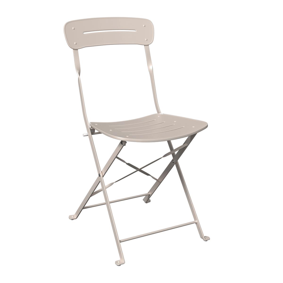 Balkonset Paris *ph* - Beige/Weiß, MODERN, Metall - Beldano