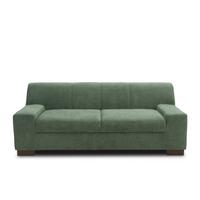 2-Sitzer-Sofa Norma Grün - Wengefarben/Grün, Design, Textil (194/74/85cm) - MID.YOU