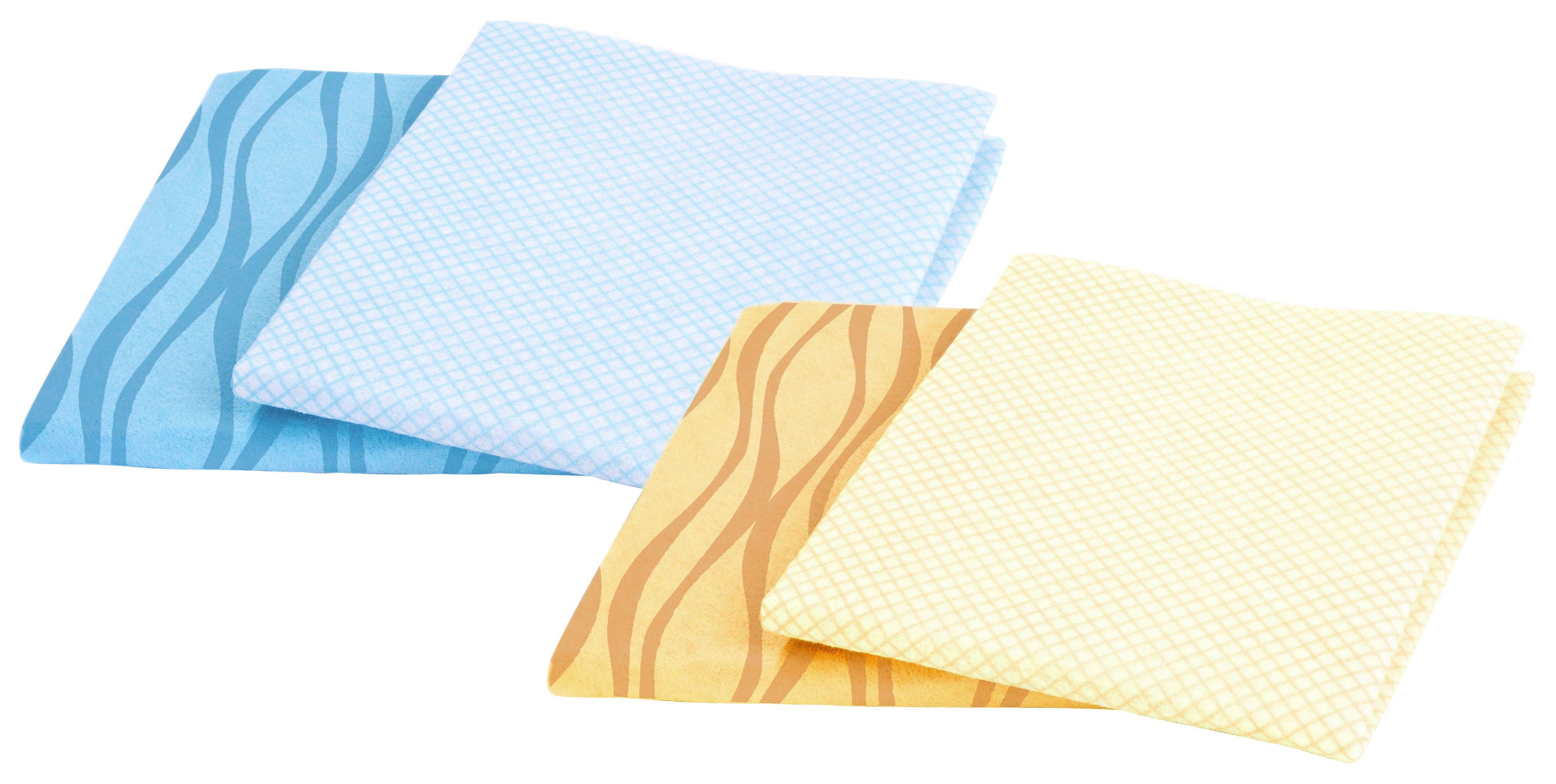 Felmosó Rongy 82954 - Sárga/Fehér, konvencionális, Textil (50/60cm)