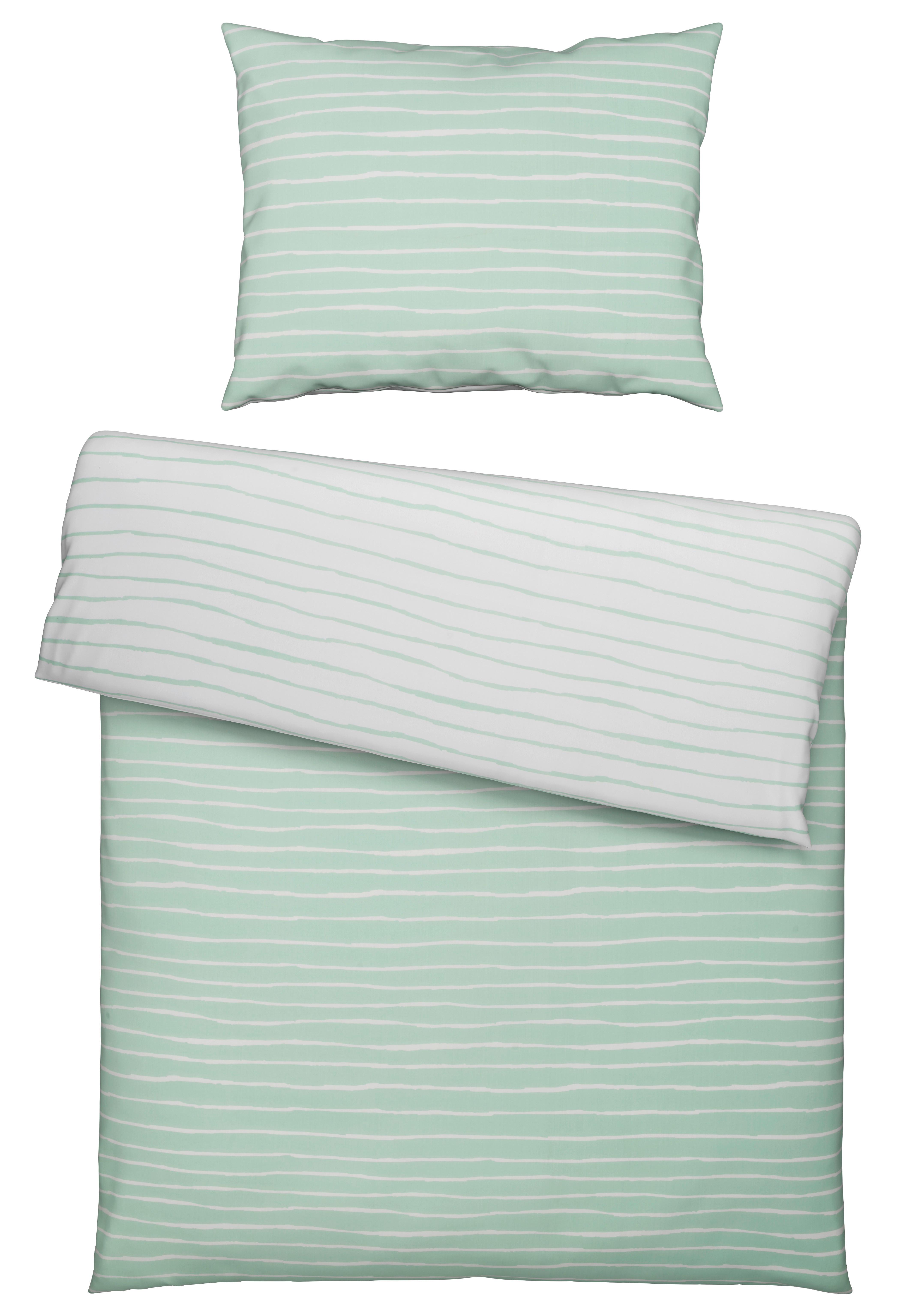 Obojstranná Posteľná Bielizeň Nadja Wende, 140/200cm - biela/ružová, textil (140/200cm) - Modern Living