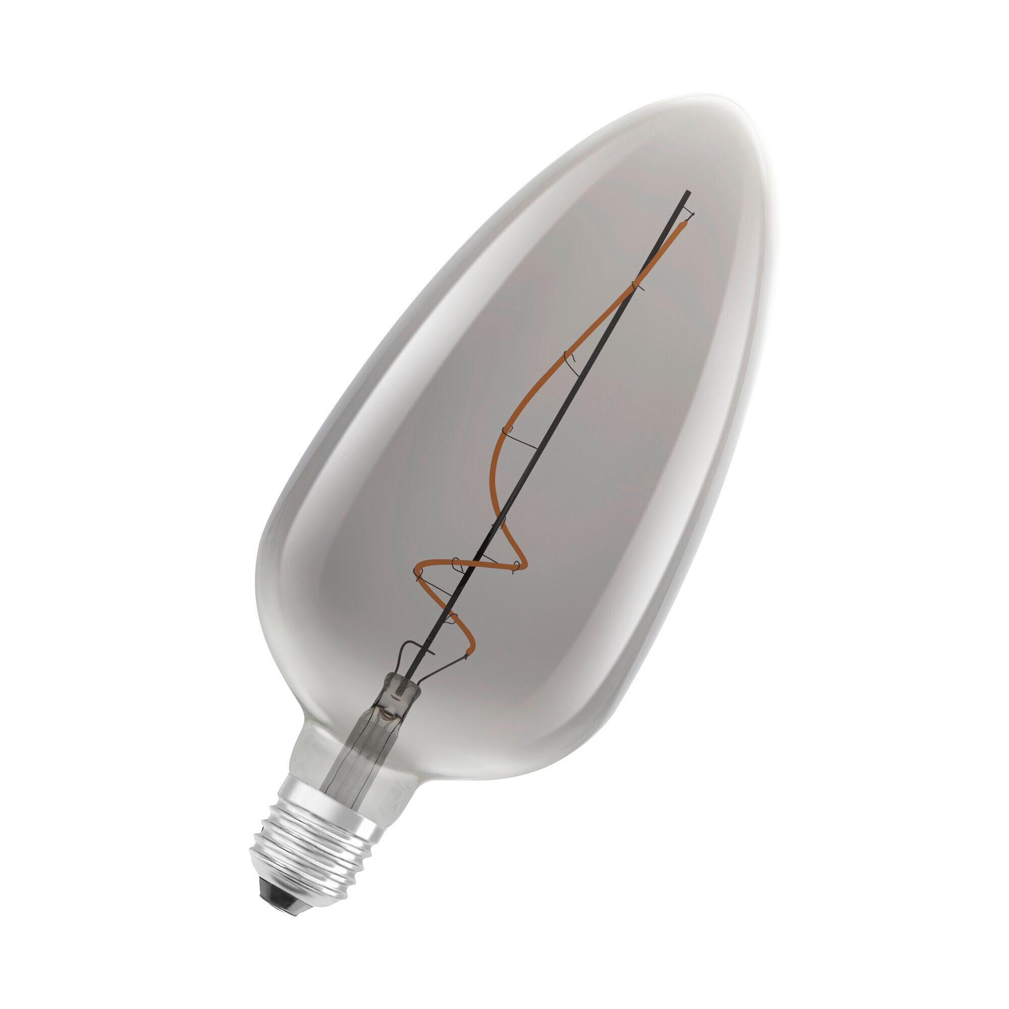 Led-leuchtmittel Vintage 1906 Led Dim 15  4 W/1 - Hellgrau, Basics, Glas (12,5/28,3cm) - Osram
